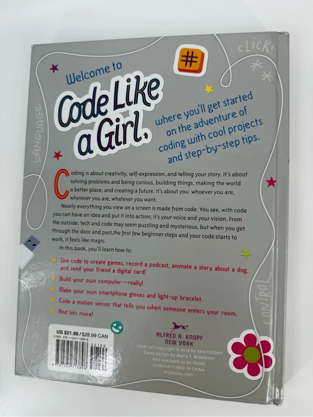 Code Like a Girl by Miriam Peskowitz - Gray Cover